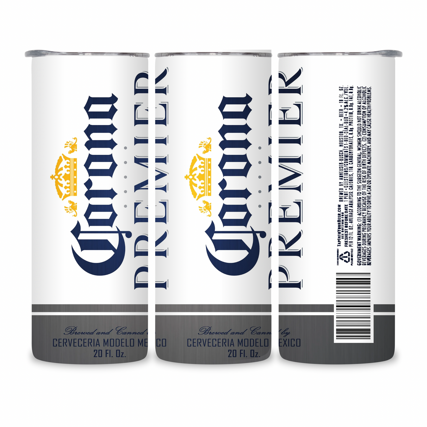 20 OZ Beer Stainless Steel Tumblers