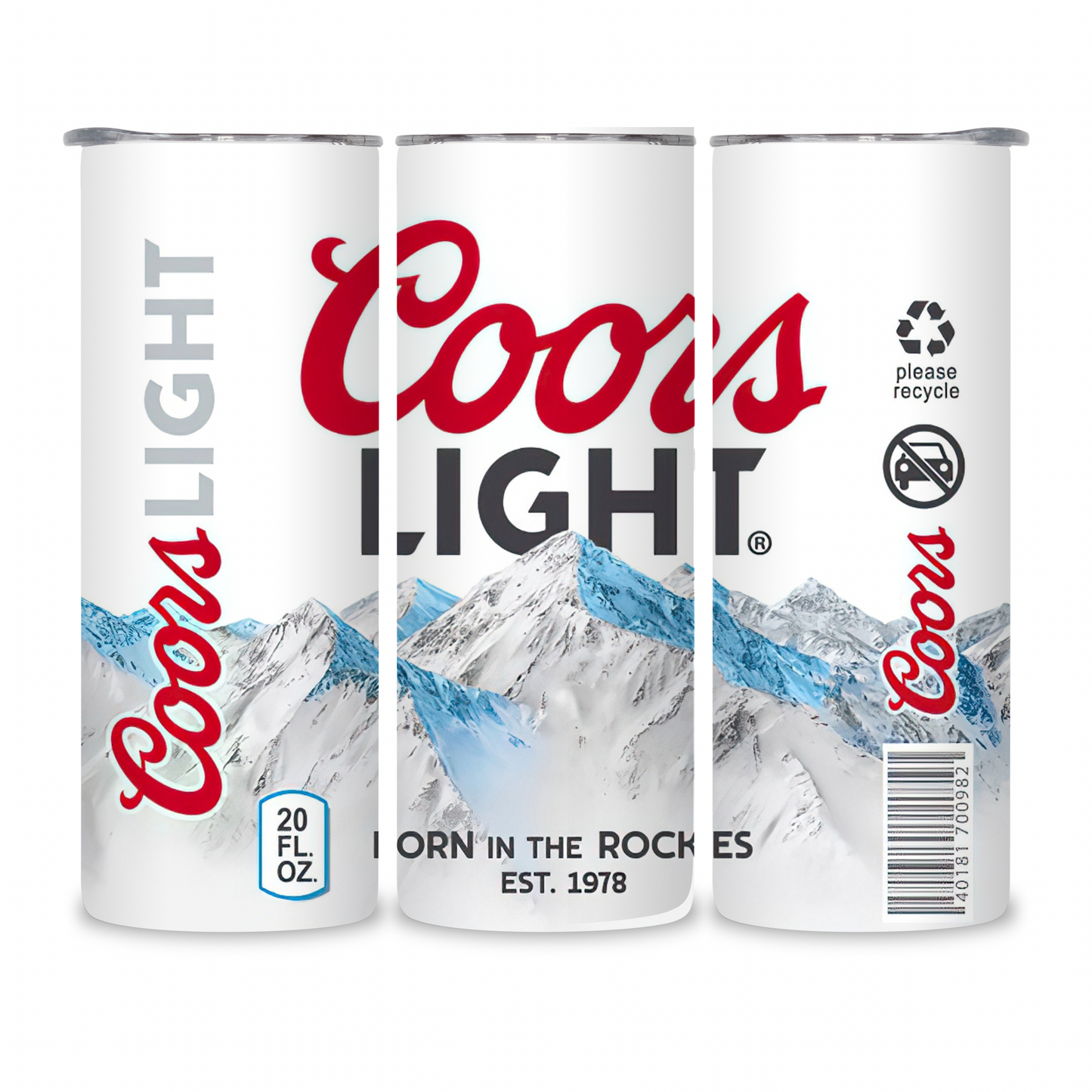 20 OZ Beer Stainless Steel Tumblers