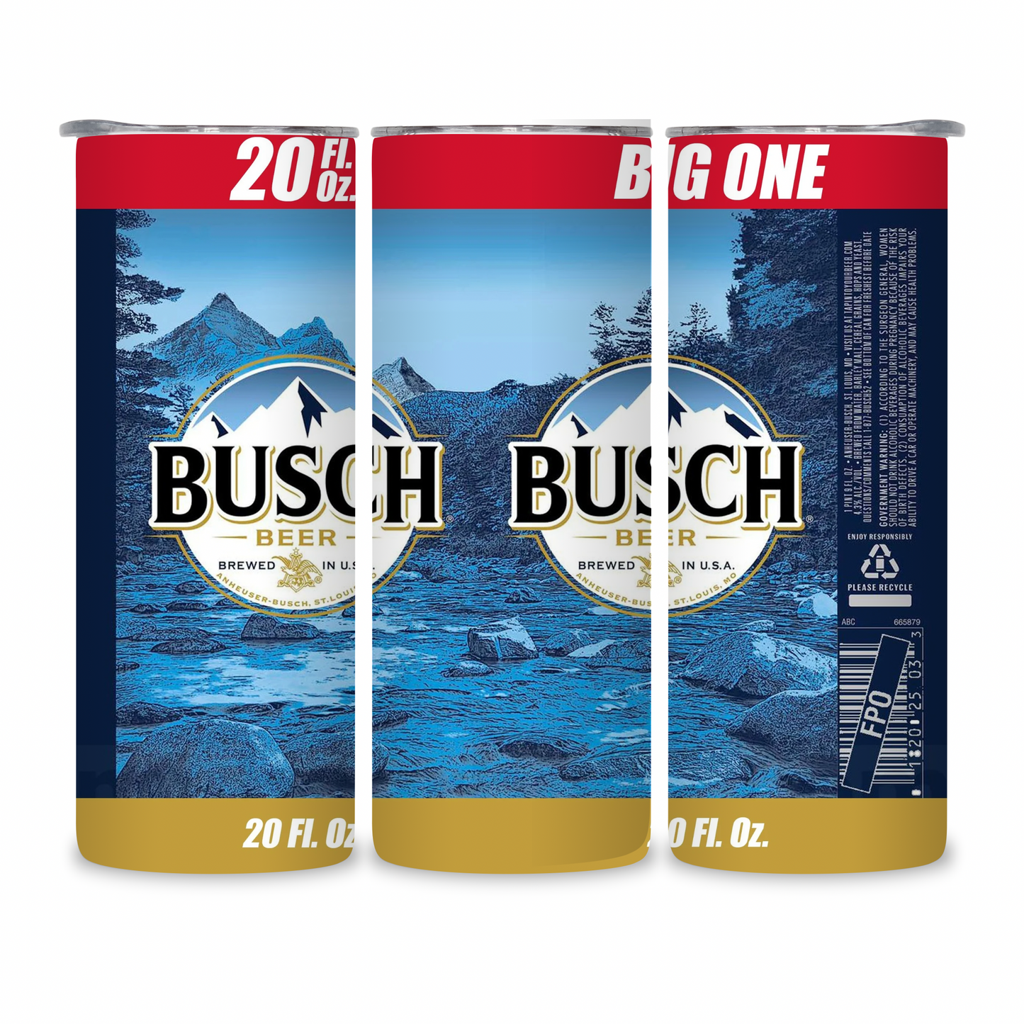20 OZ Beer Stainless Steel Tumblers