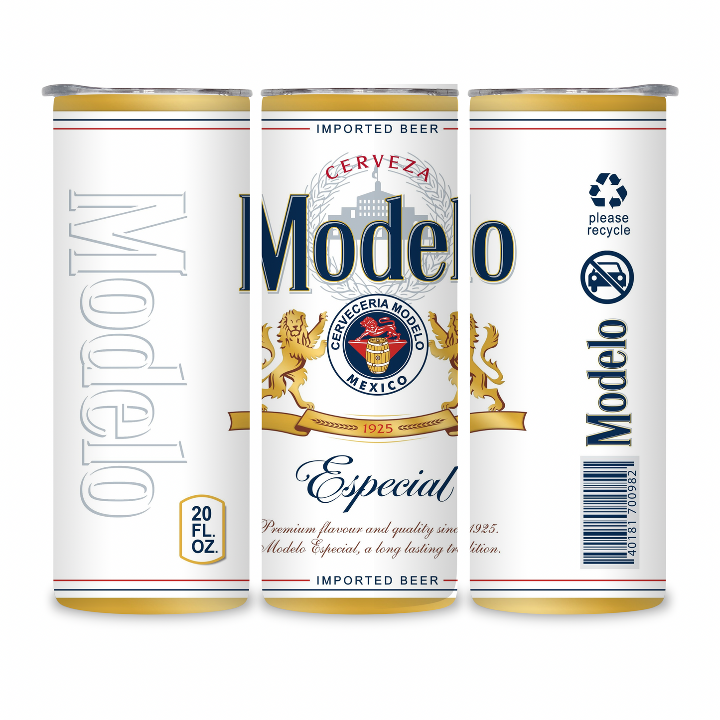20 OZ Beer Stainless Steel Tumblers