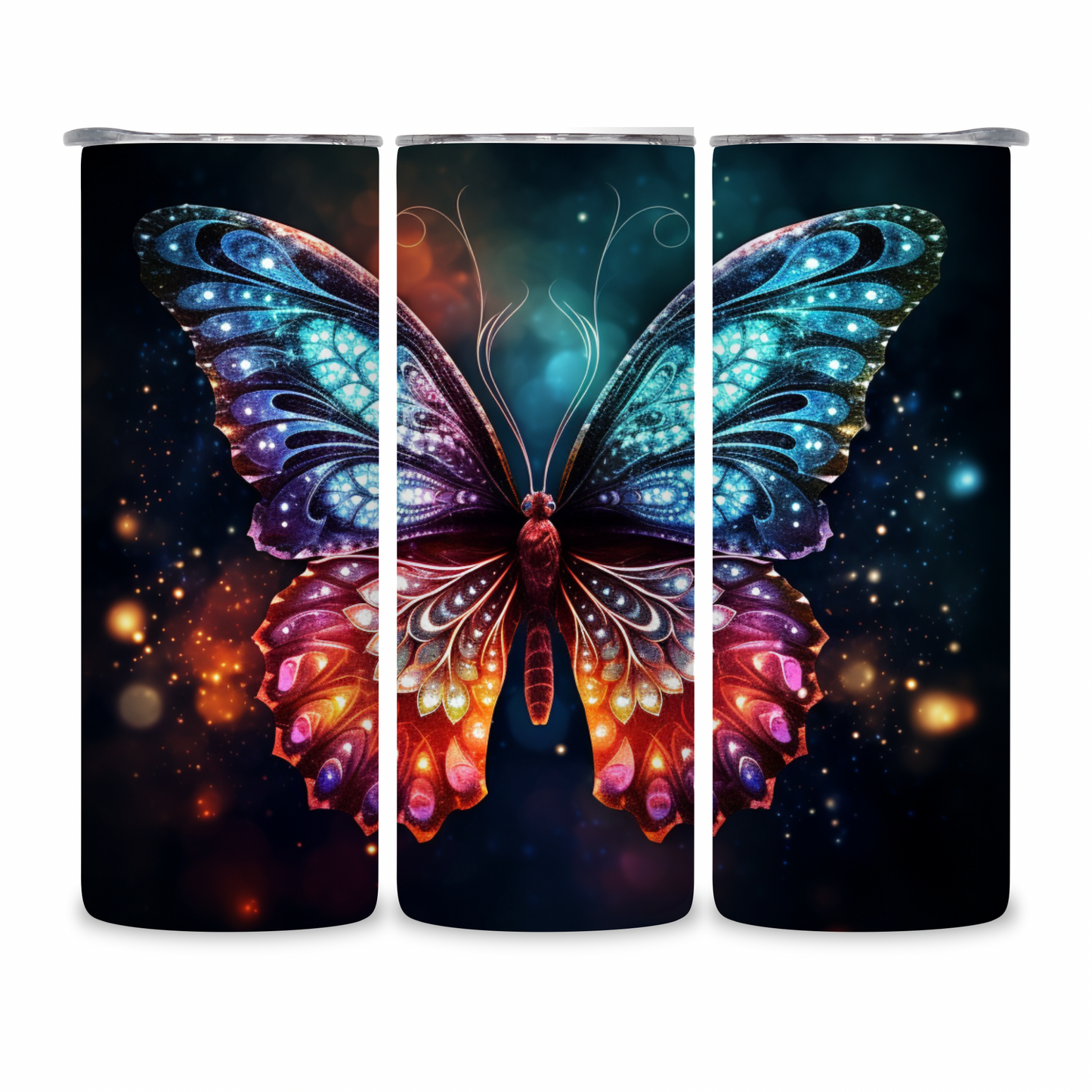 20 OZ Butterflies Stainless Steel Tumblers