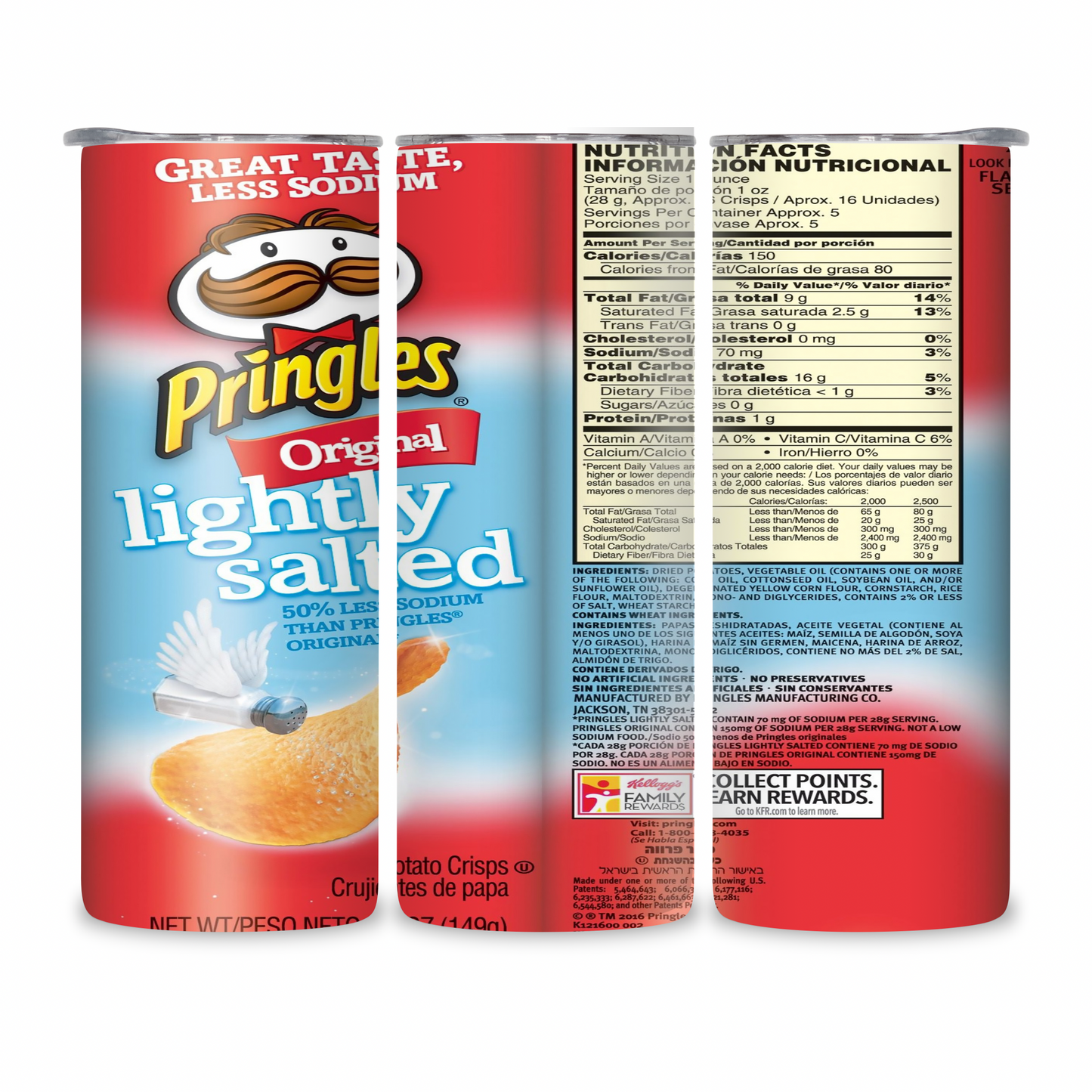 20 OZ Chips Stainless Steel Tumblers
