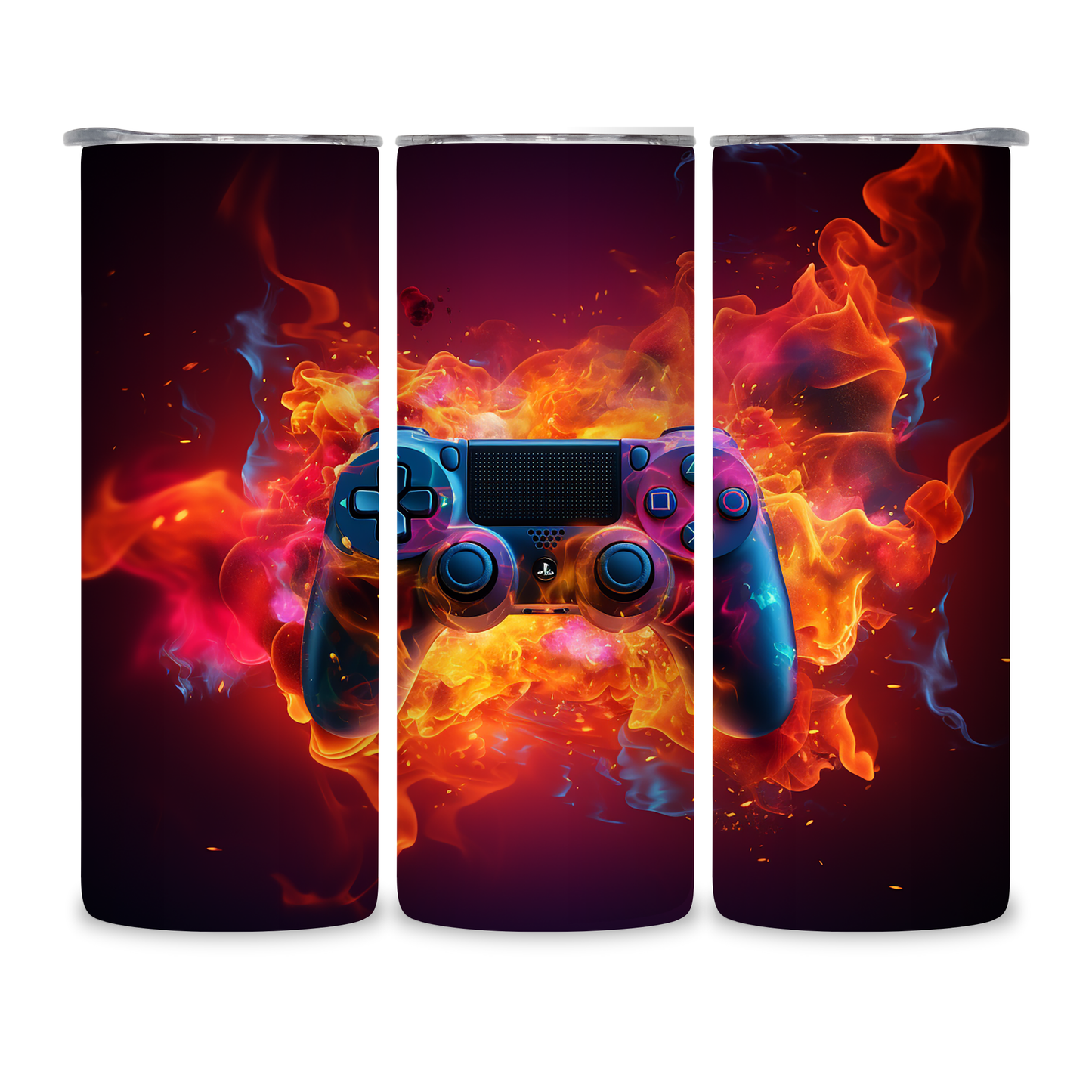 20 OZ Gamer Stainless Steel Tumblers