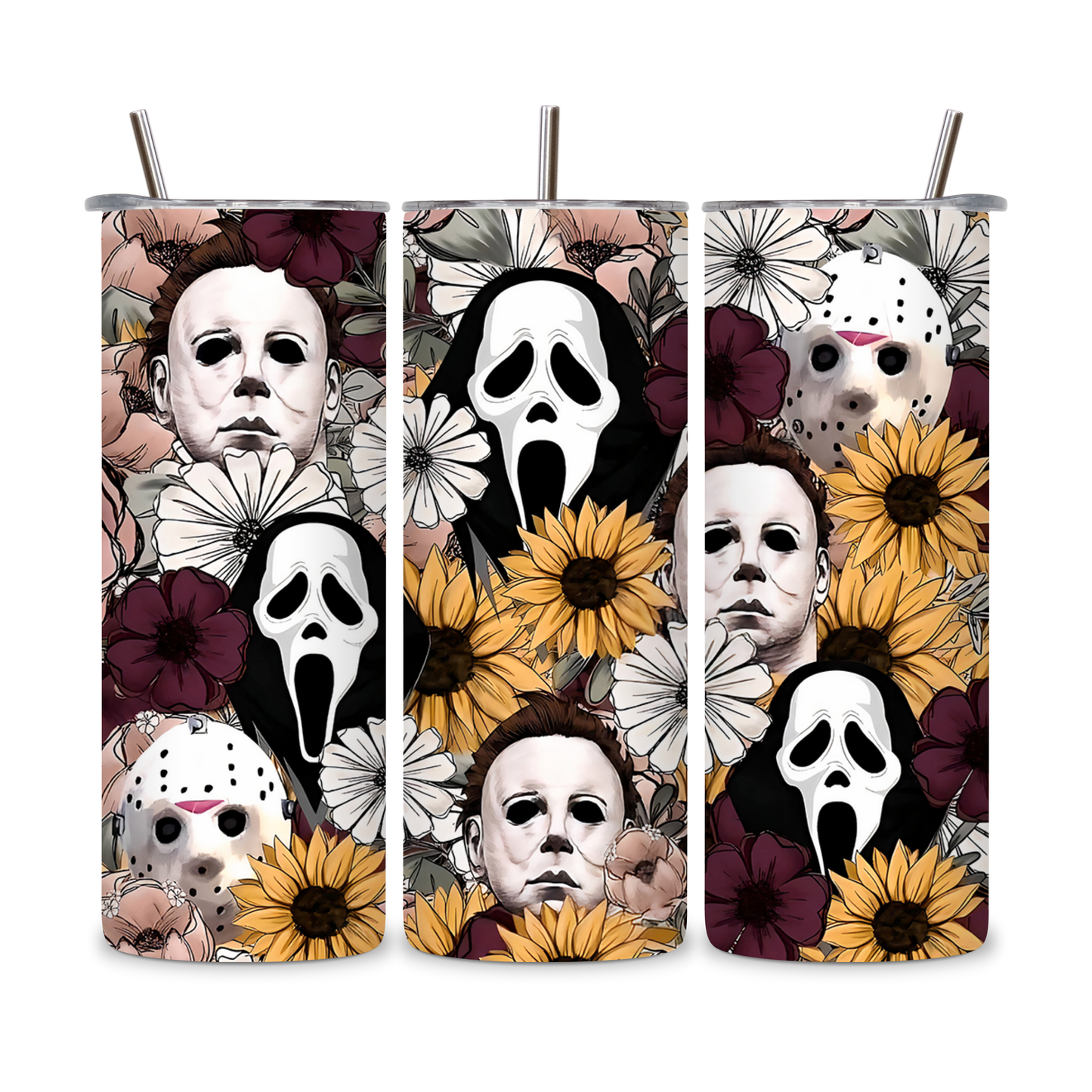 20 OZ Horror Characters Stainless Steel Tumblers