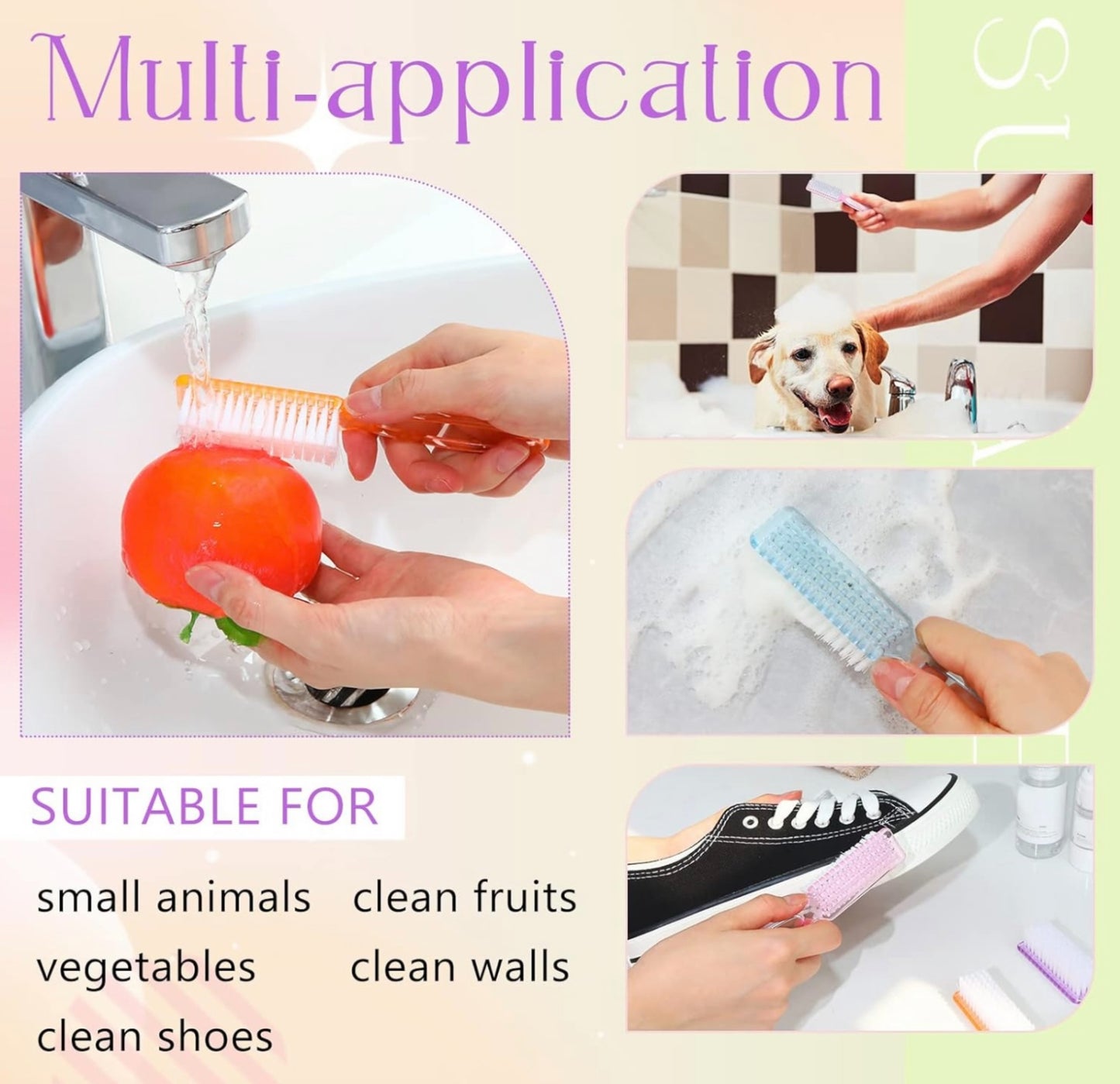 Cleansing Nails Brush