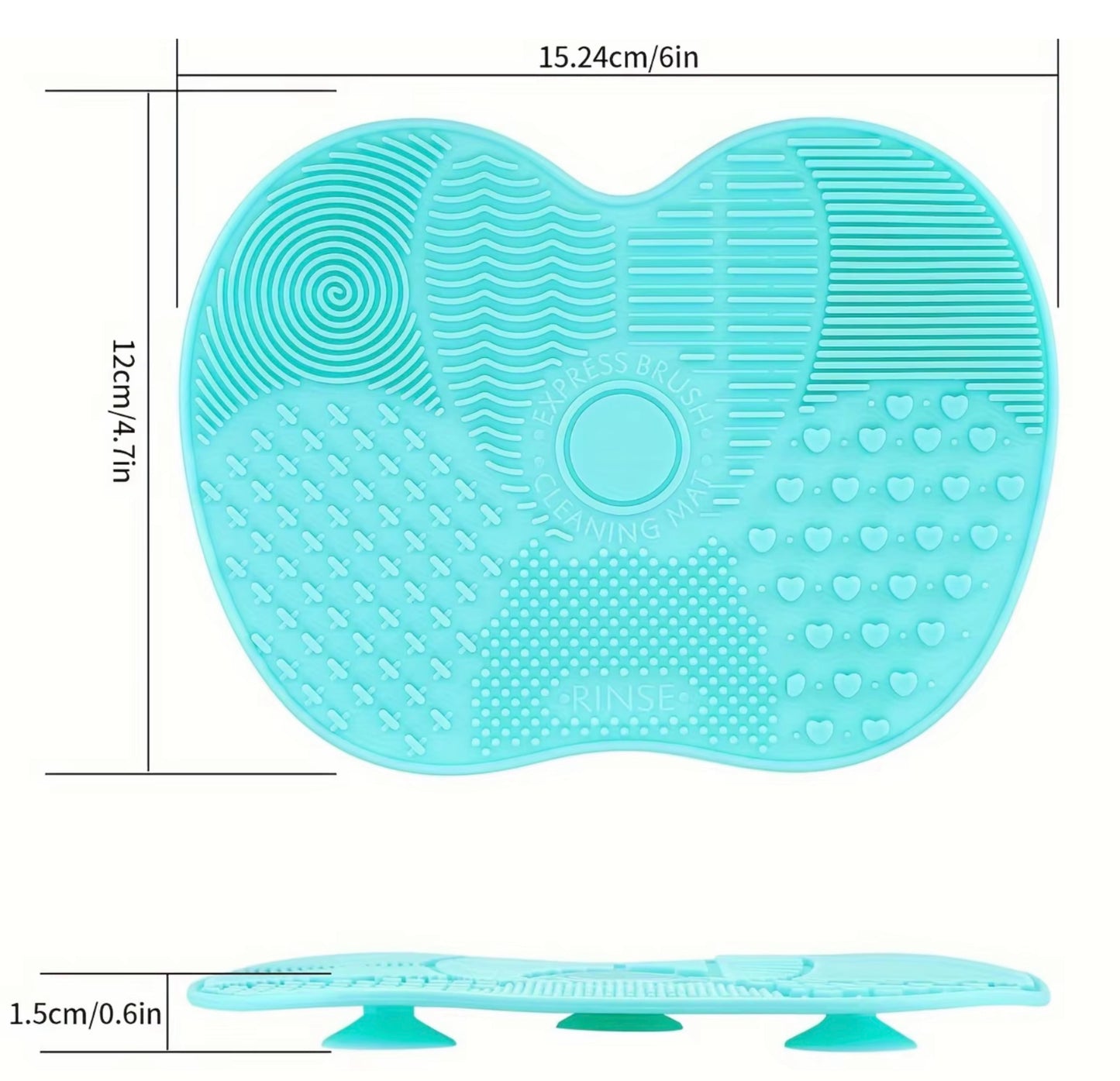 Silicone Makeup Brush Cleaning Mat