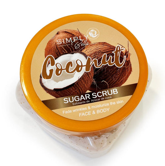 Simply Bella Coconut Sugar Face & Body Scrub