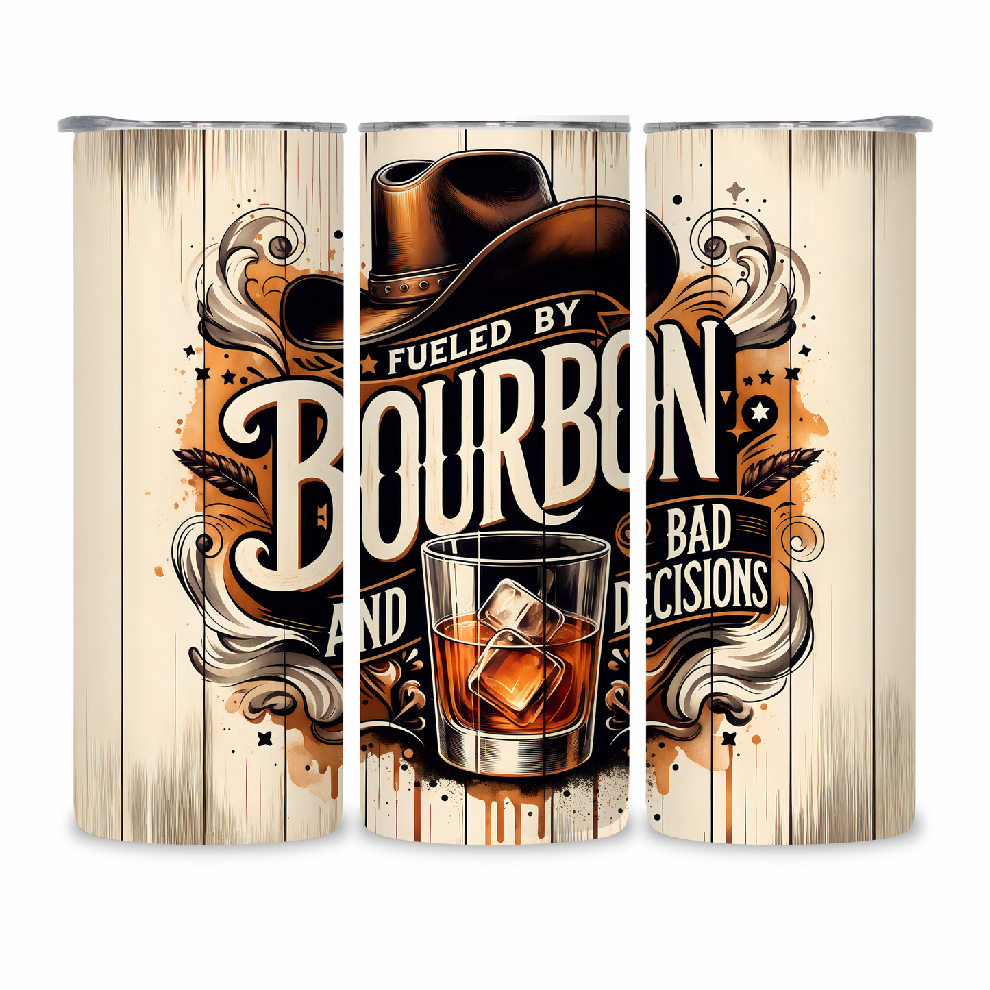 20 OZ Liquor Design Stainless Steel Tumblers