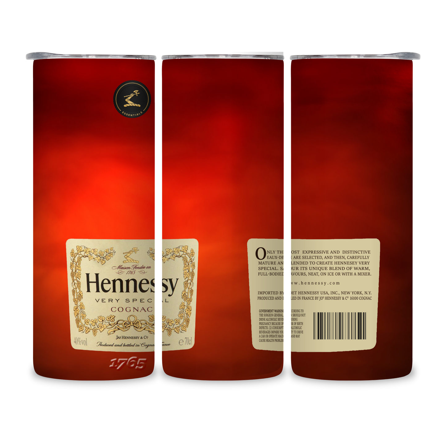 20 OZ Liquor Design Stainless Steel Tumblers