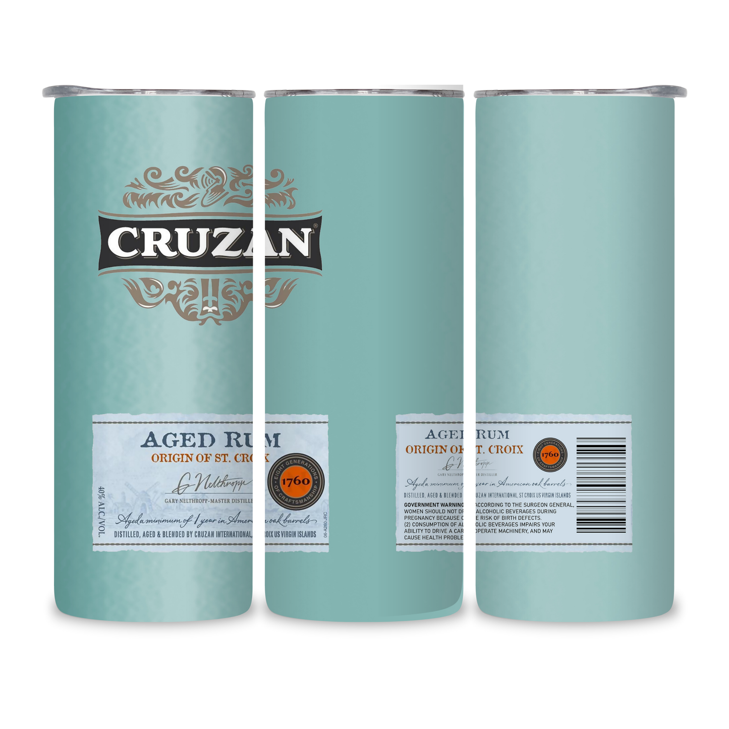 20 OZ Liquor Design Stainless Steel Tumblers