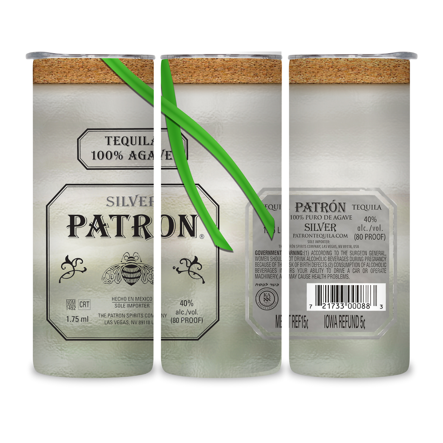 20 OZ Liquor Design Stainless Steel Tumblers