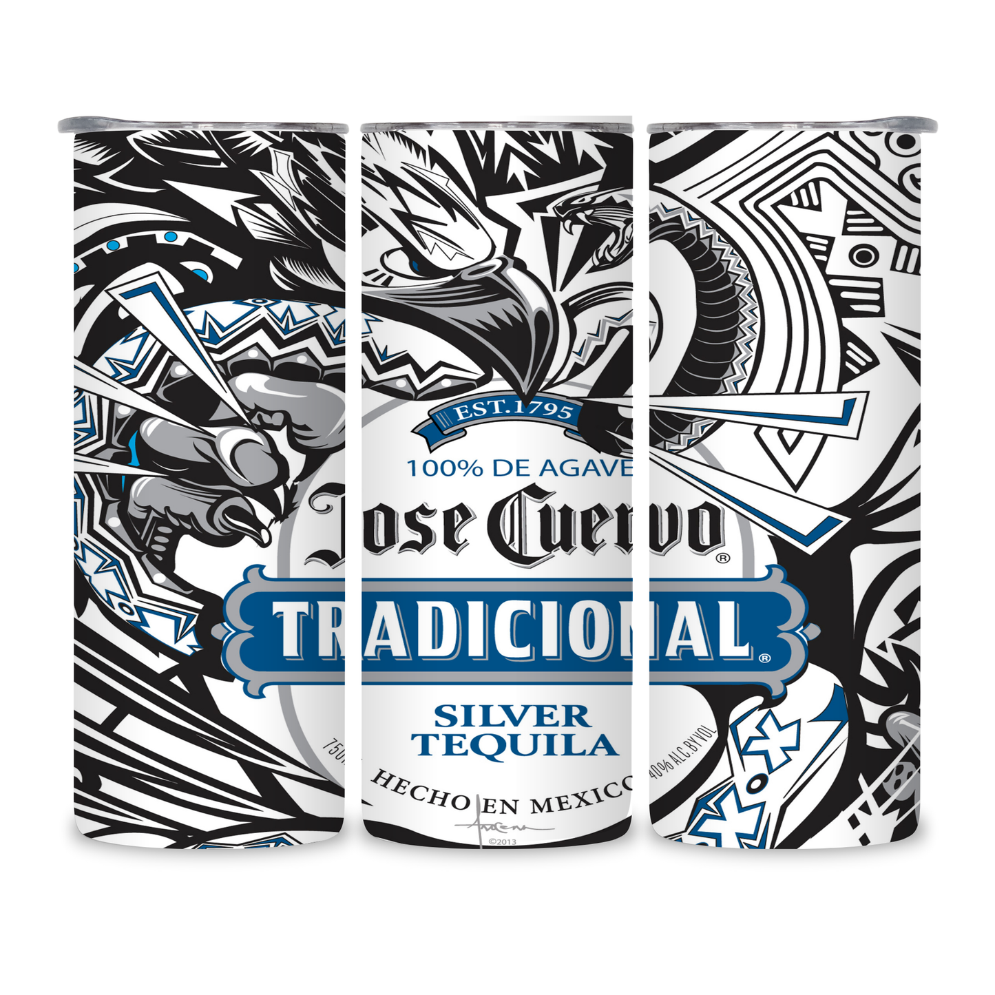 20 OZ Liquor Design Stainless Steel Tumblers
