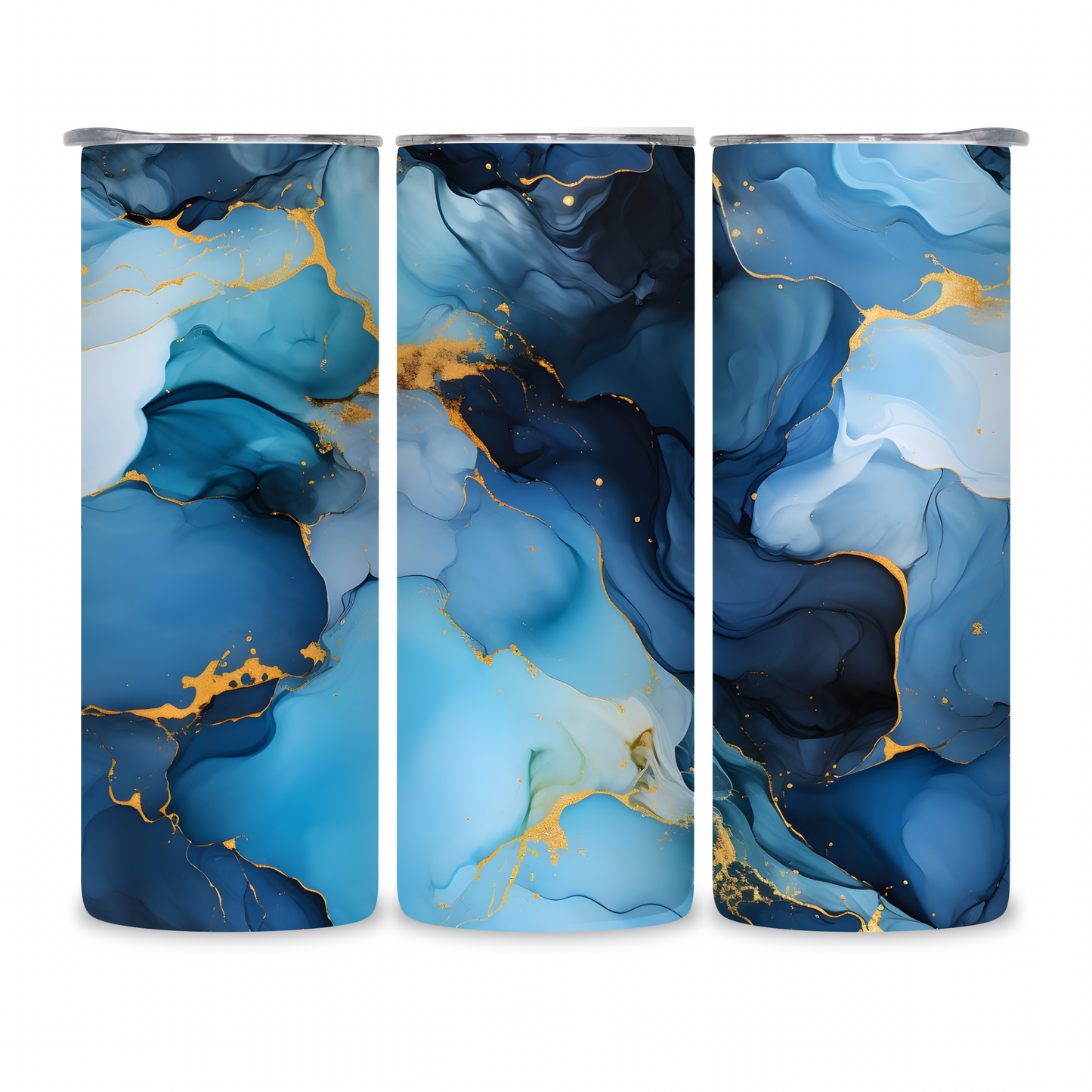 20 OZ Marble Stainless Steel Tumblers