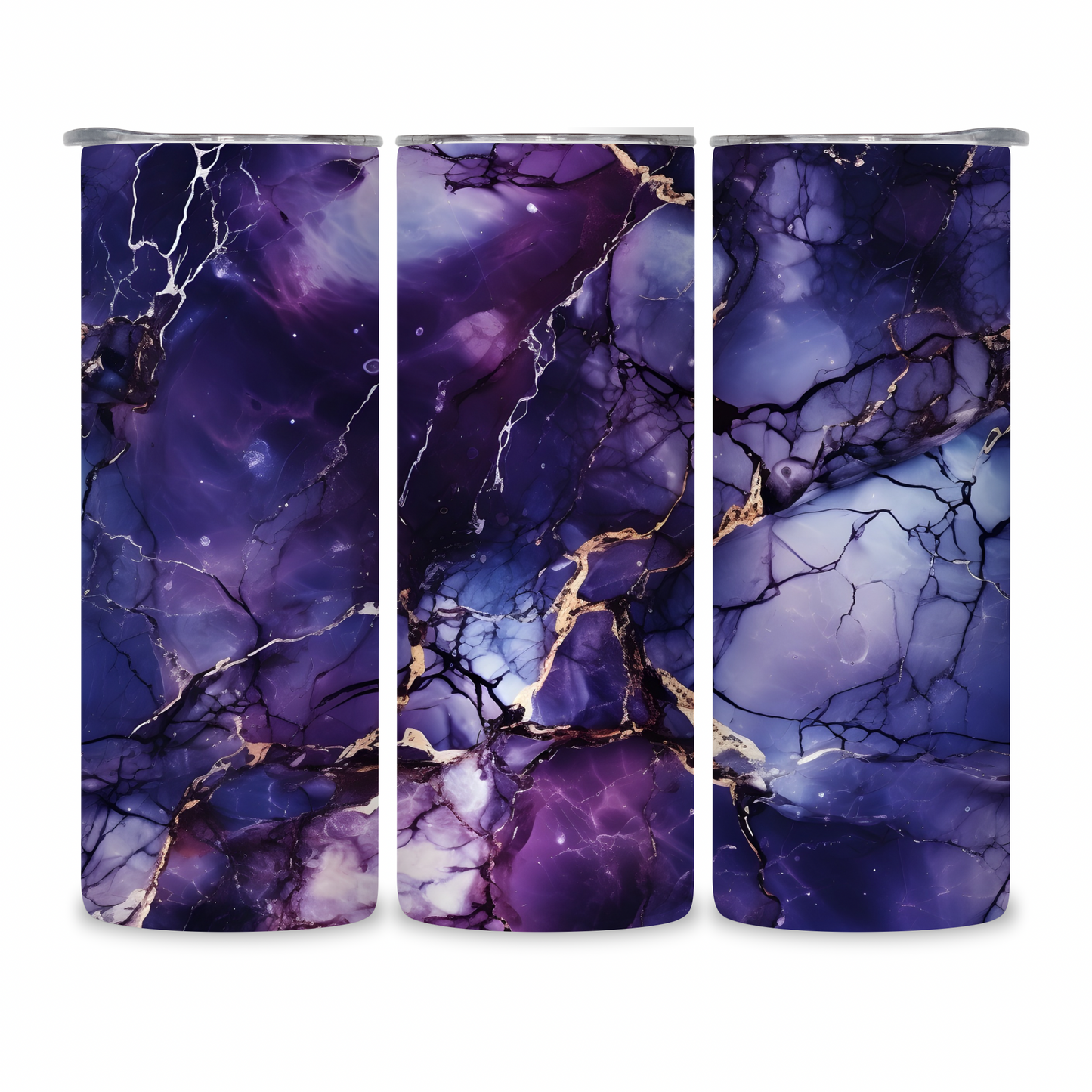20 OZ Marble Stainless Steel Tumblers