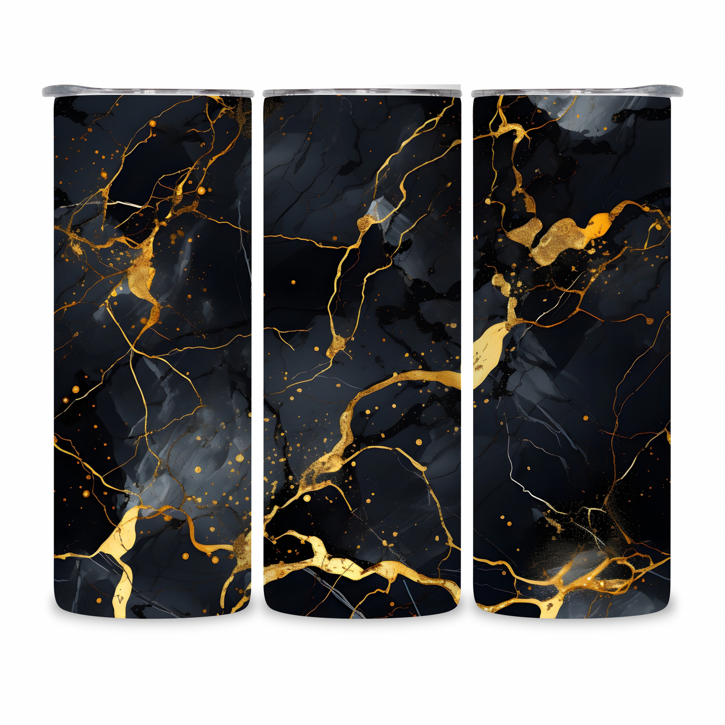 20 OZ Marble Stainless Steel Tumblers