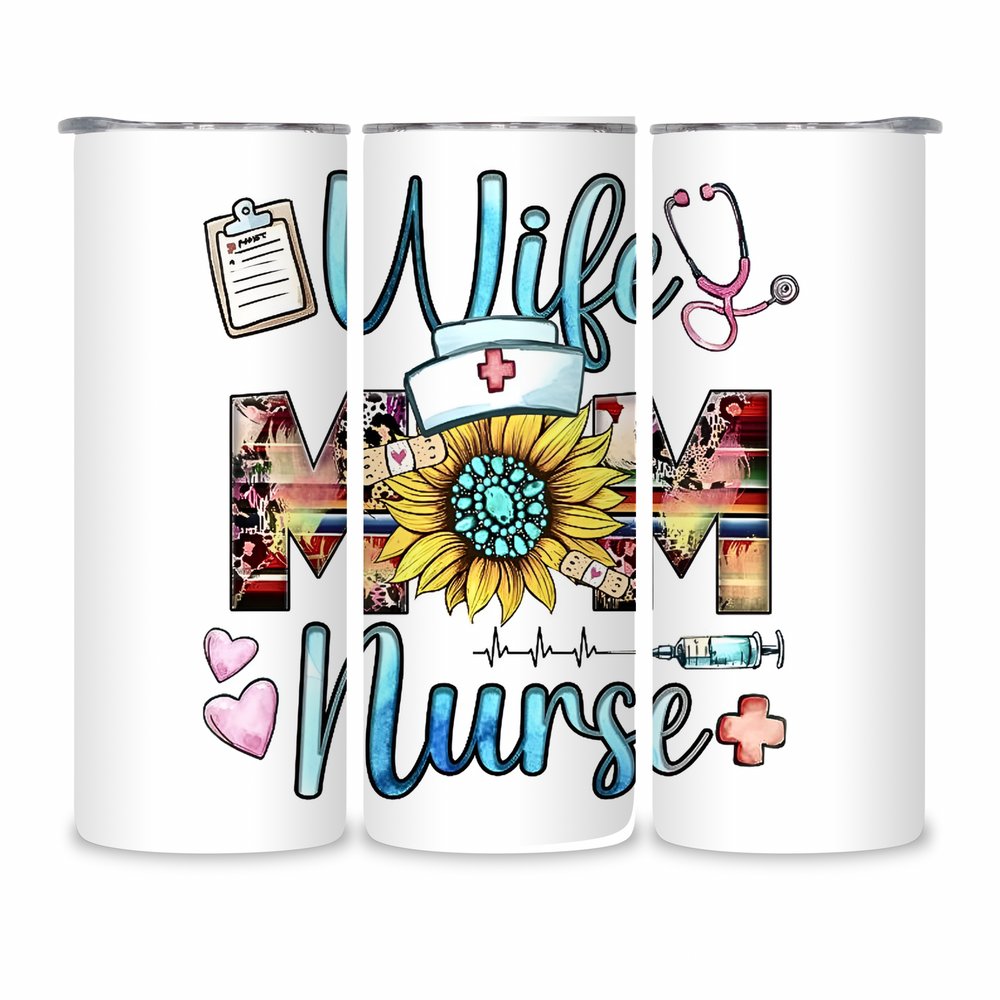 20 OZ Medical Field Stainless Steel Tumblers