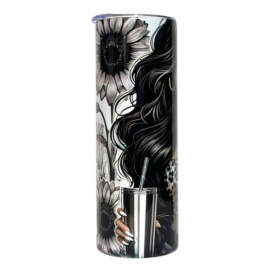 20 OZ Animated Positive Affirmations Stainless Steel Tumblers