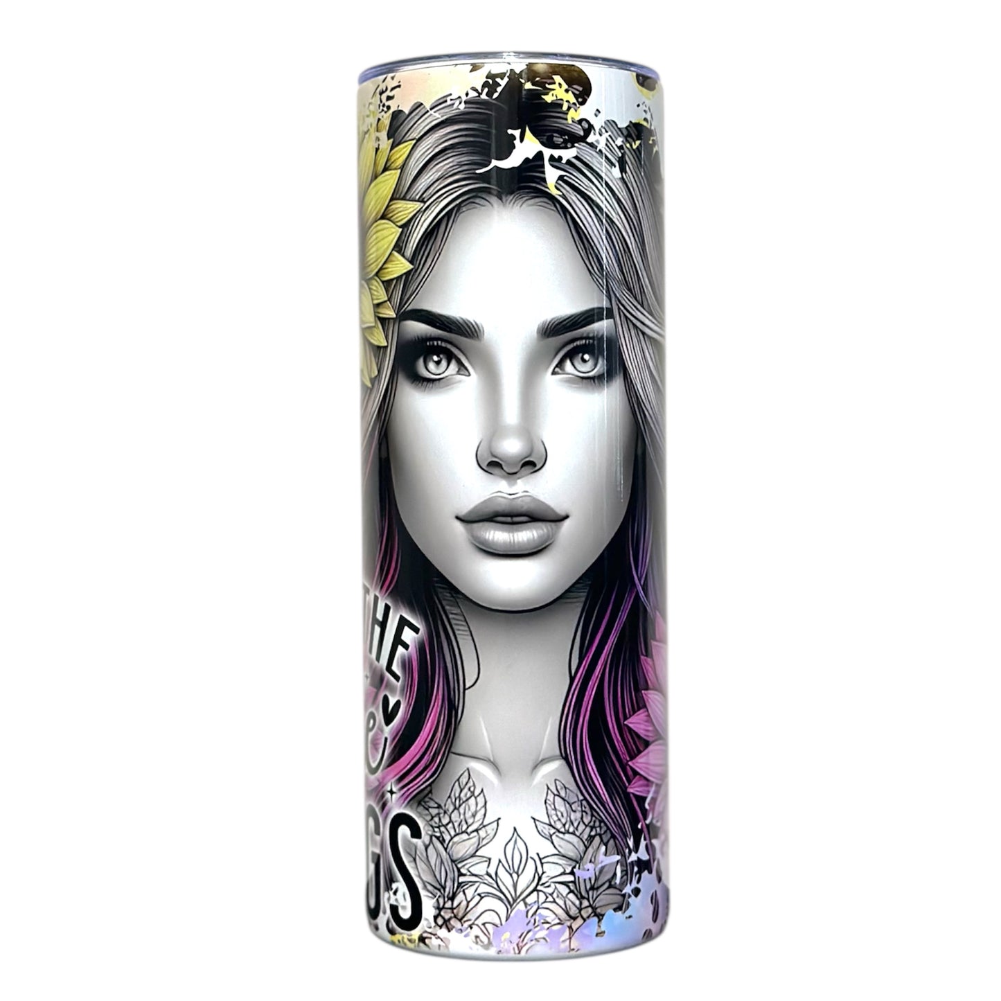 20 OZ Animated Positive Affirmations Stainless Steel Tumblers