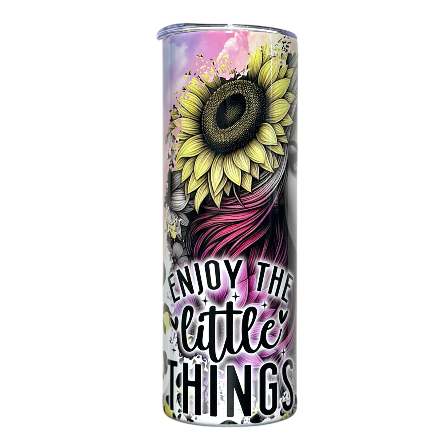 20 OZ Animated Positive Affirmations Stainless Steel Tumblers