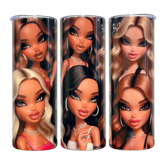 20 OZ Best Friends Stainless Steel Tumblers