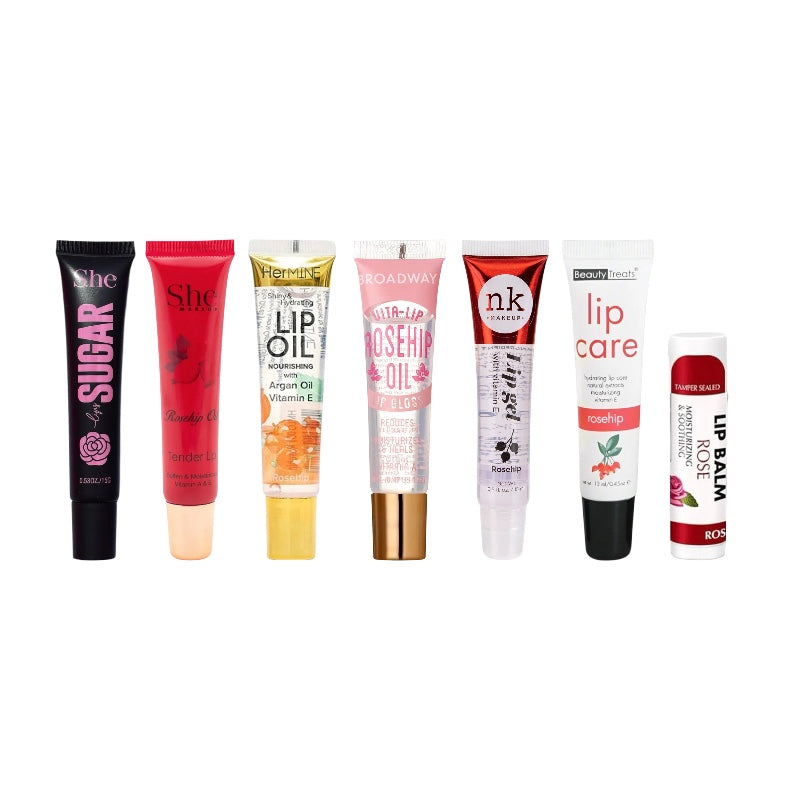 Rose 8 Piece Lip Bundle