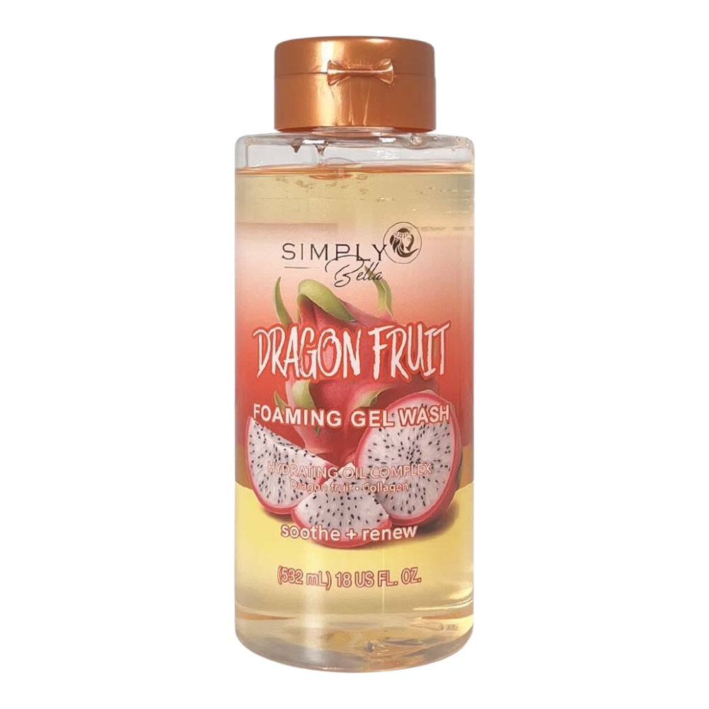 Simply Bella Dragonfruit Foaming Gel Body Wash