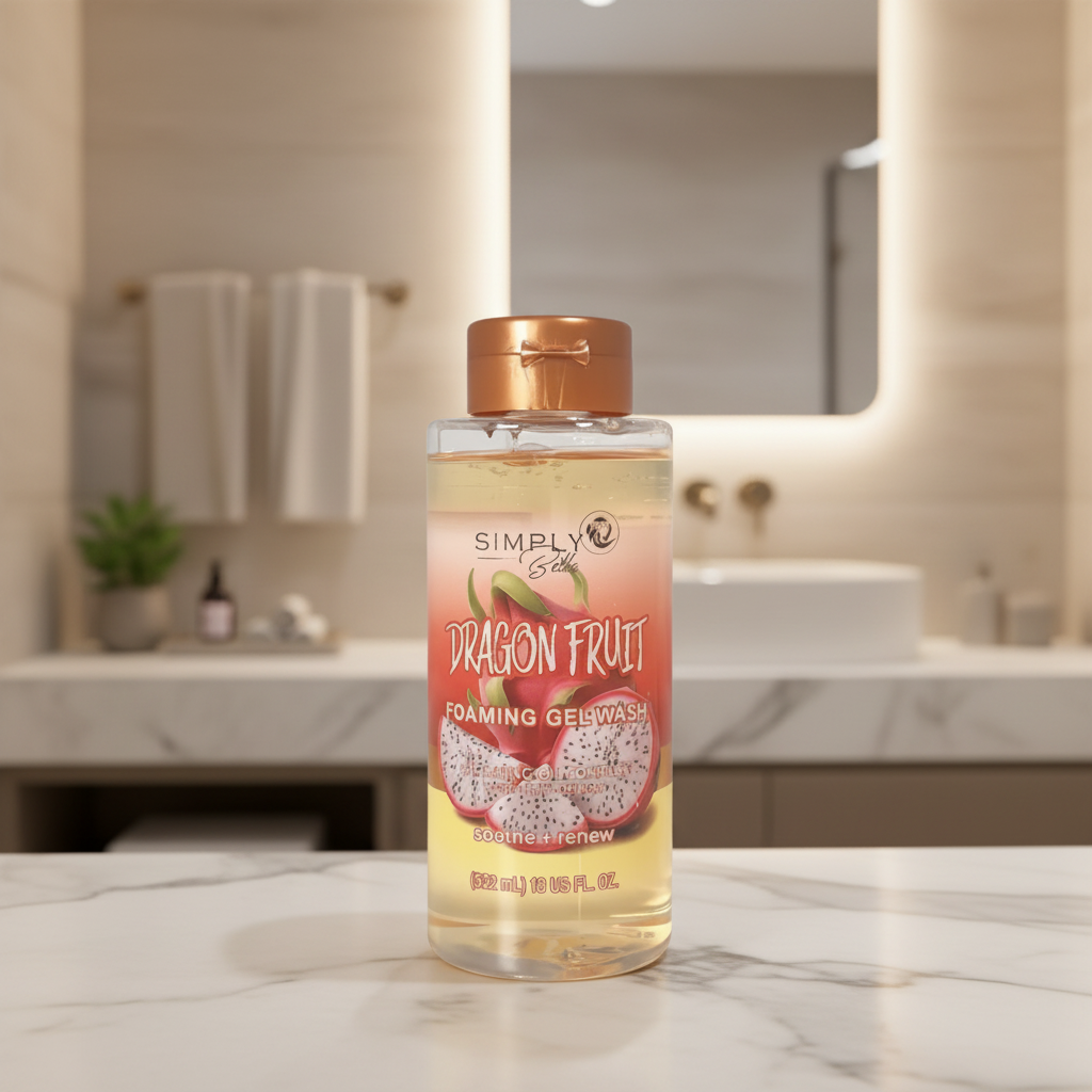 Simply Bella Dragonfruit Foaming Gel Body Wash