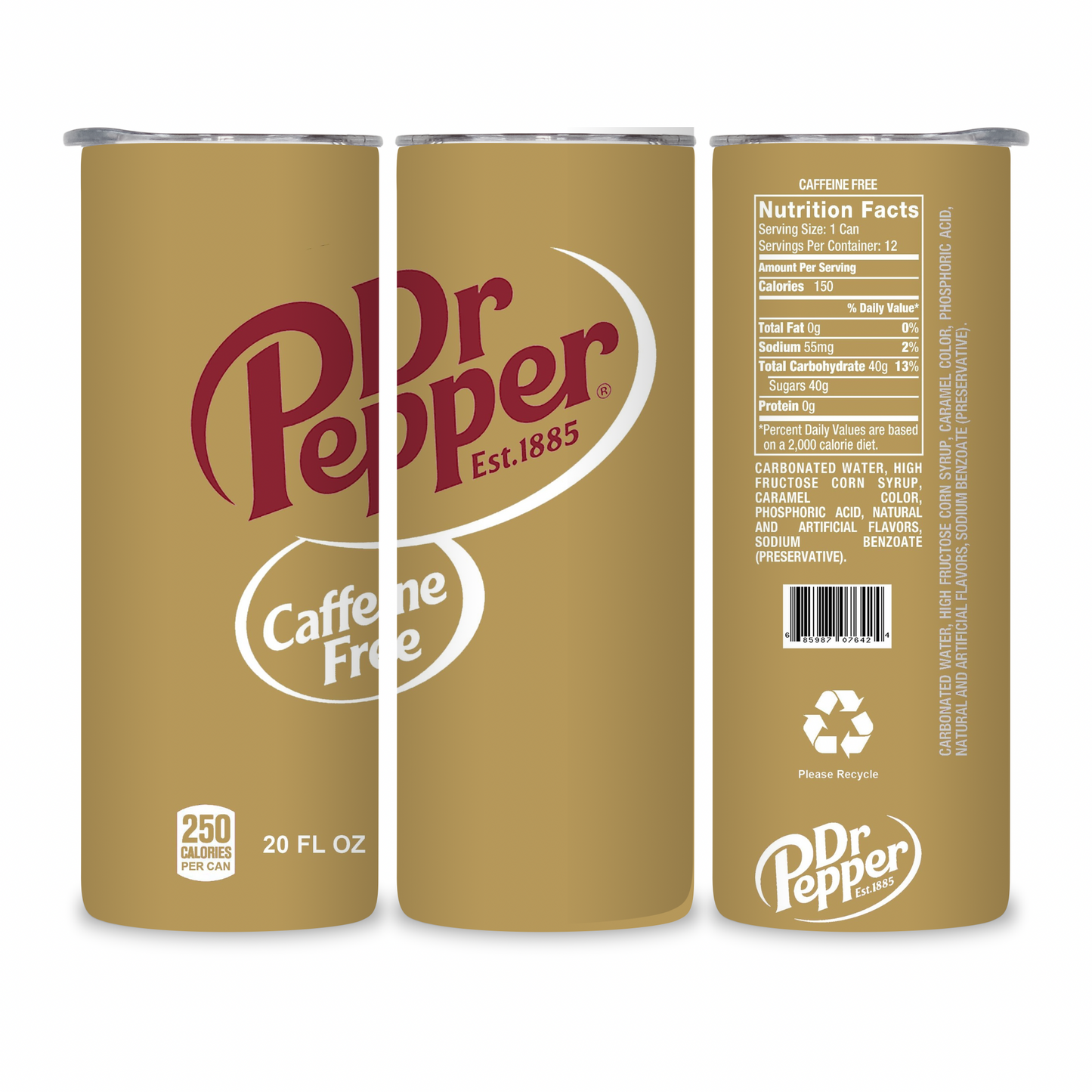 20 OZ Pop Stainless Steel Tumblers