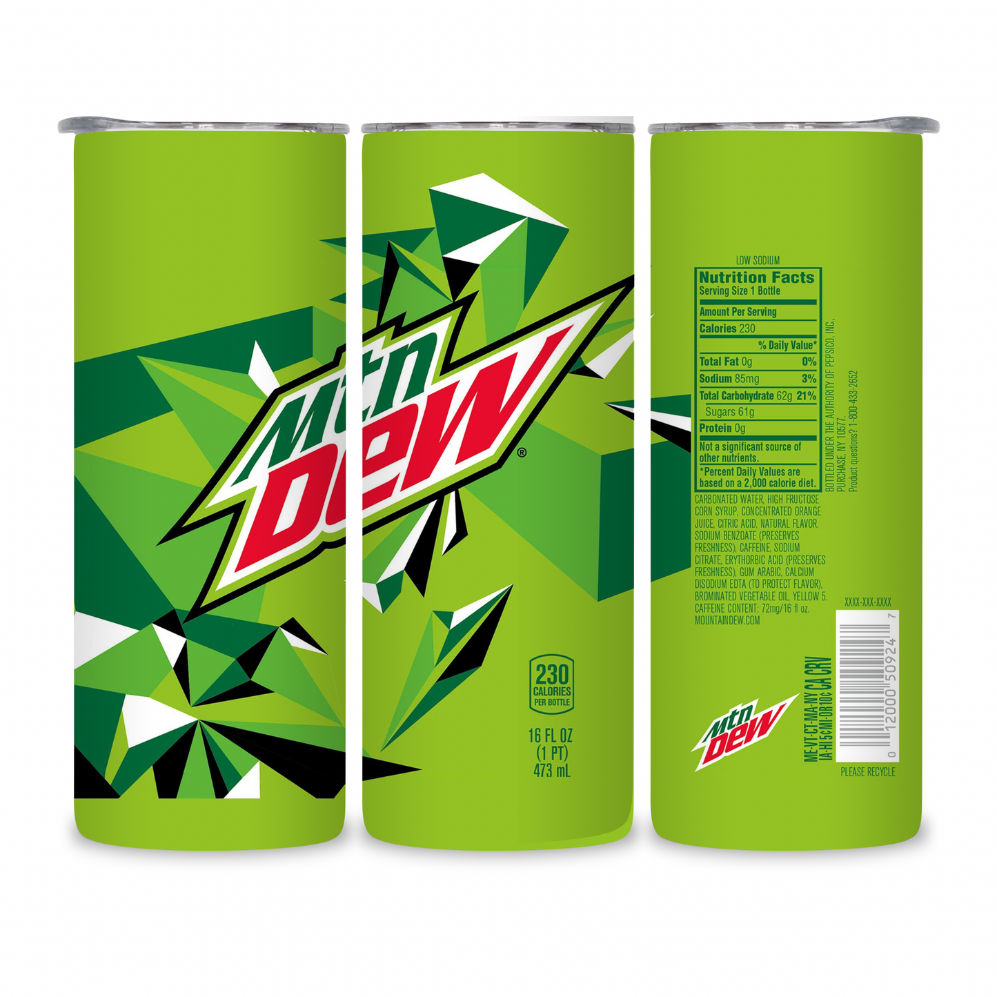20 OZ Pop Stainless Steel Tumblers