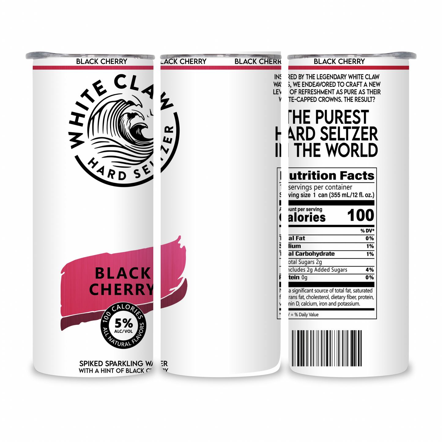 20 OZ Hard Seltzer Stainless Steel Tumblers