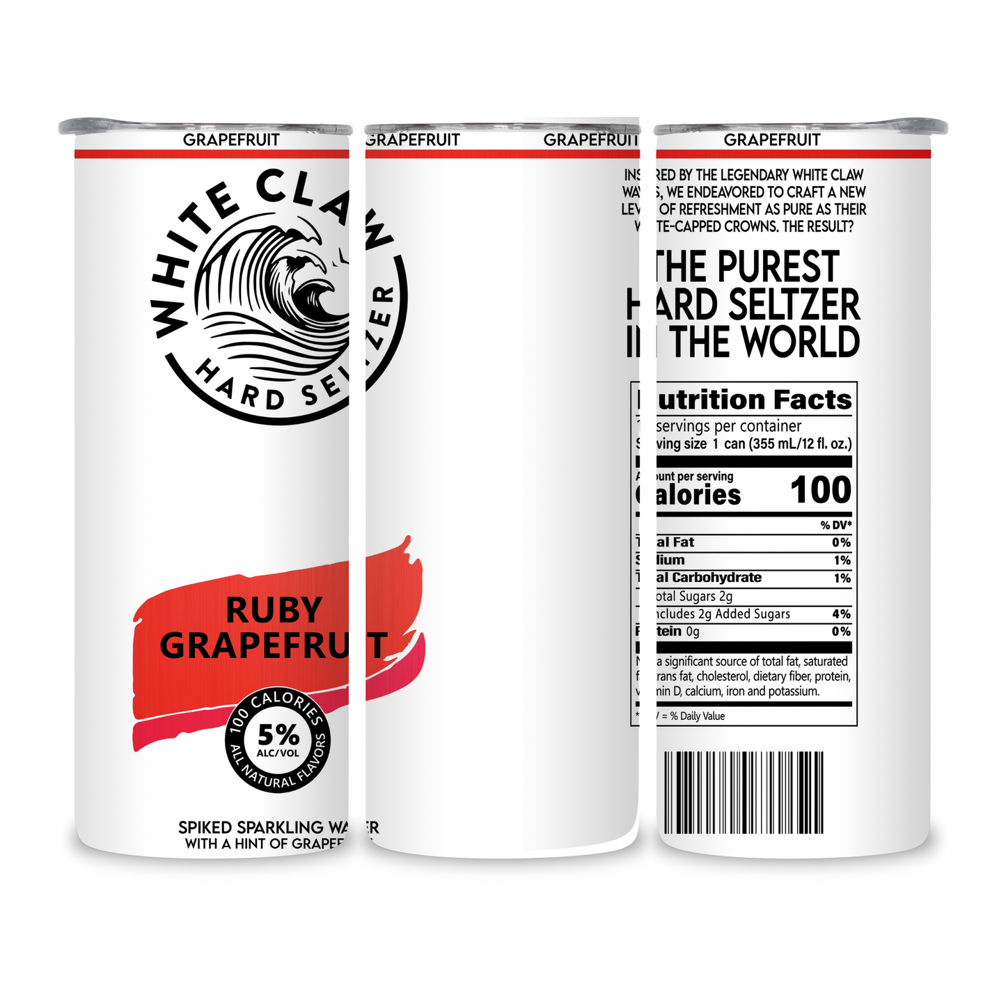 20 OZ Hard Seltzer Stainless Steel Tumblers