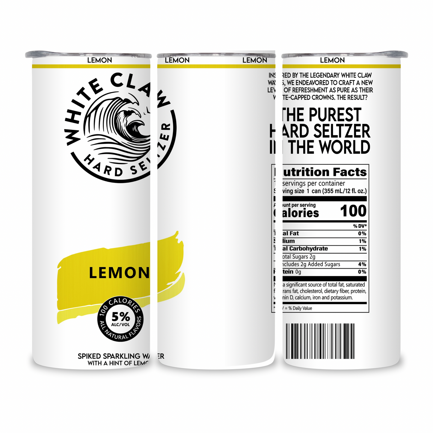 20 OZ Hard Seltzer Stainless Steel Tumblers