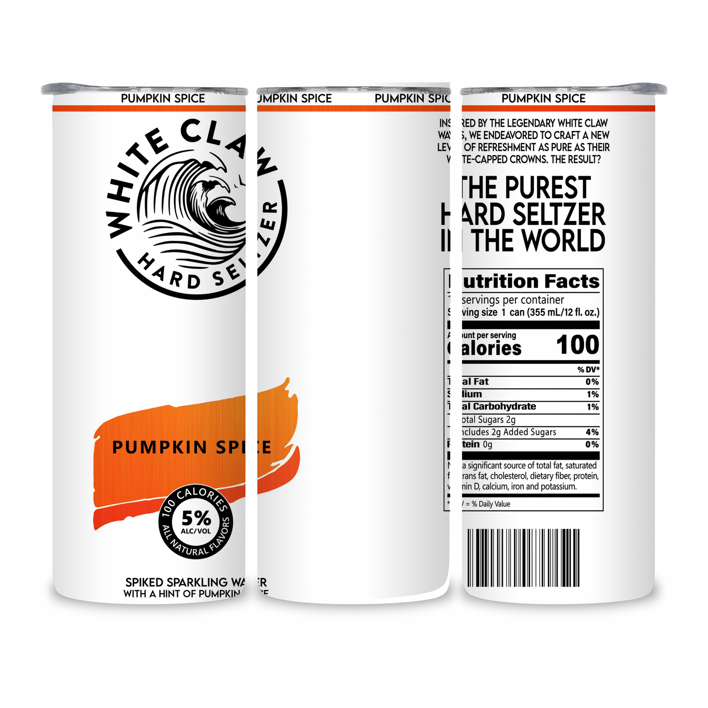 20 OZ Hard Seltzer Stainless Steel Tumblers