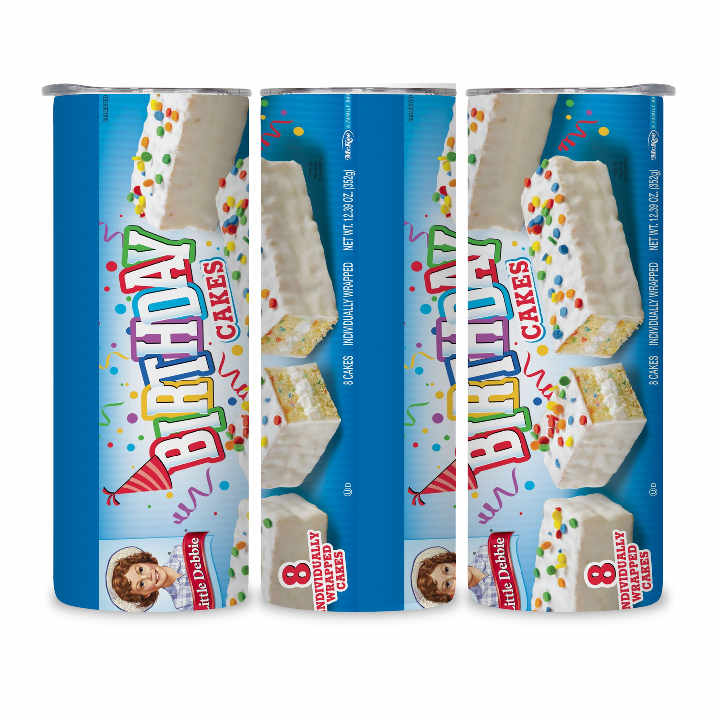 20 OZ Sweet Snacks Stainless Steel Tumblers