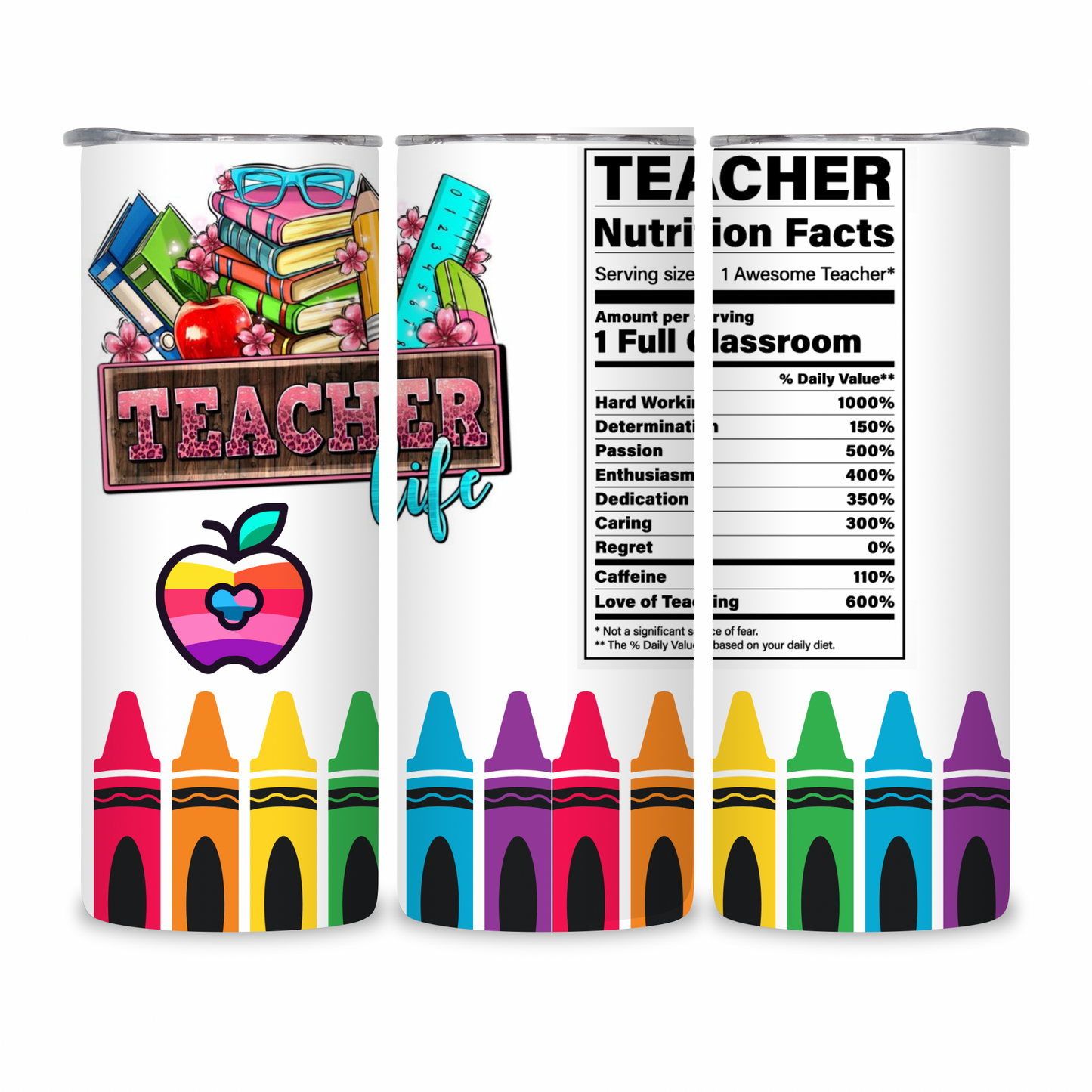 20 OZ Teacher Stainless Steel Tumblers