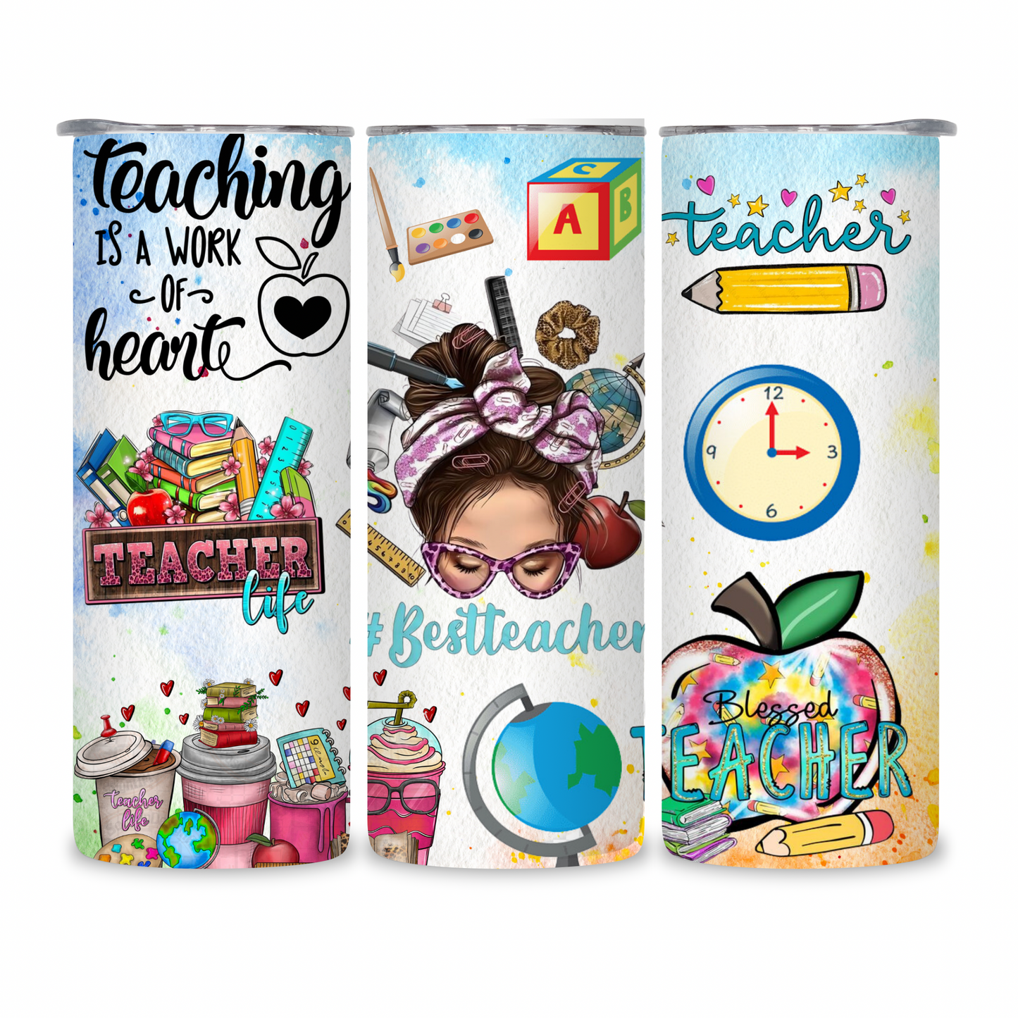 20 OZ Teacher Stainless Steel Tumblers