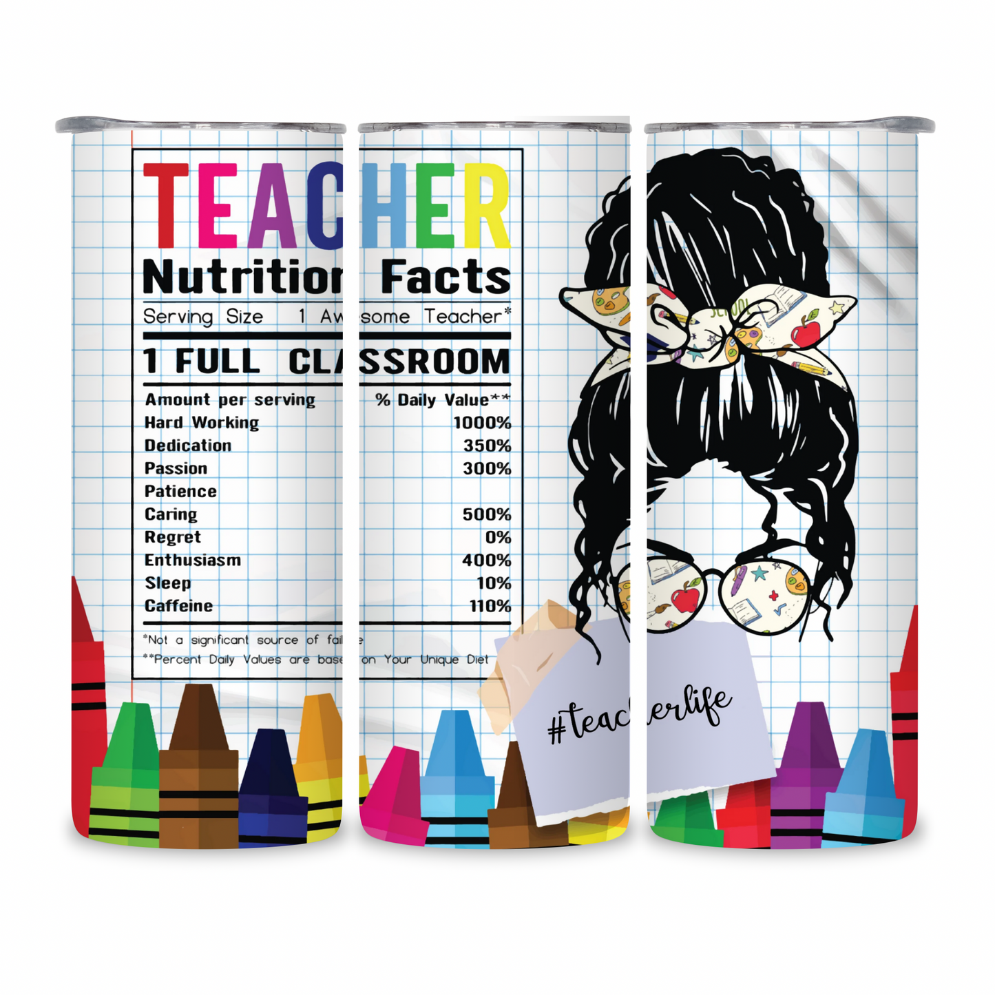 20 OZ Teacher Stainless Steel Tumblers