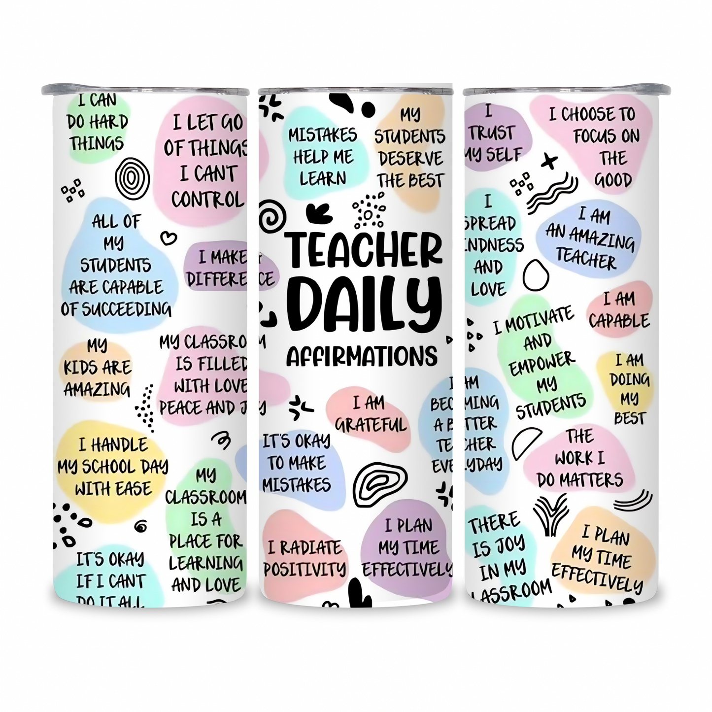 20 OZ Teacher Stainless Steel Tumblers