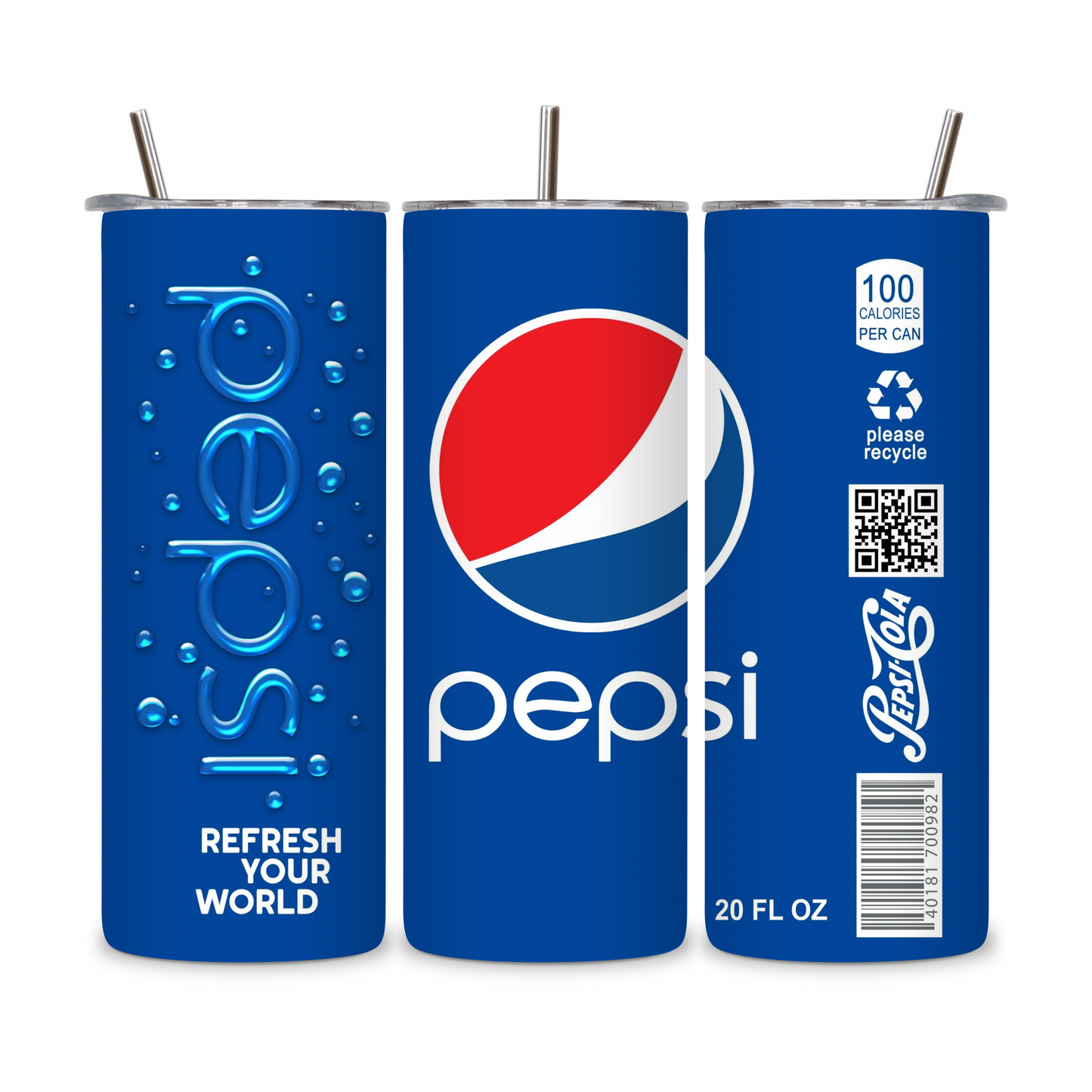 20 OZ Pop Stainless Steel Tumblers