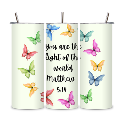 20 OZ Bible Verses/Prayer Stainless Steel Tumblers