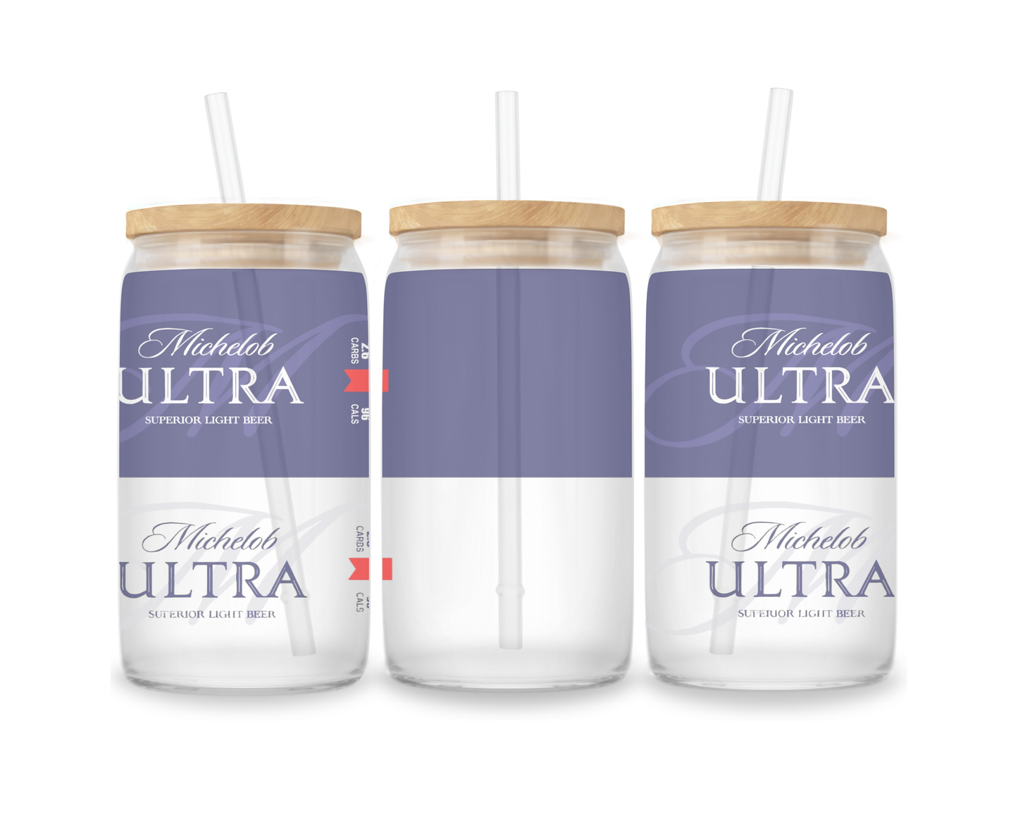 16 OZ Glass Can Beer Design