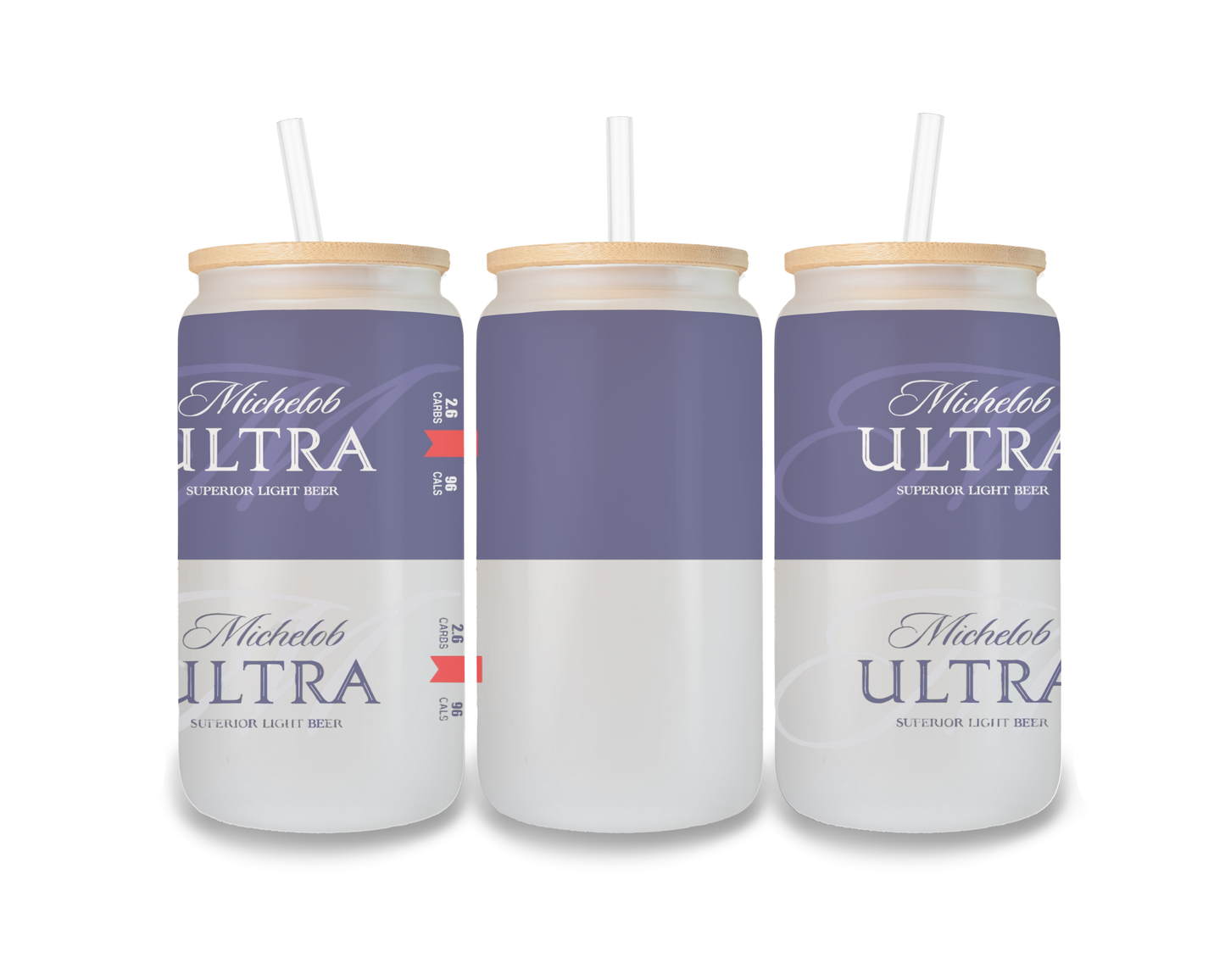 16 OZ Glass Can Beer Design