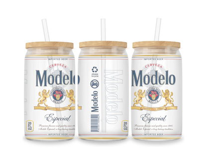 16 OZ Glass Can Beer Design