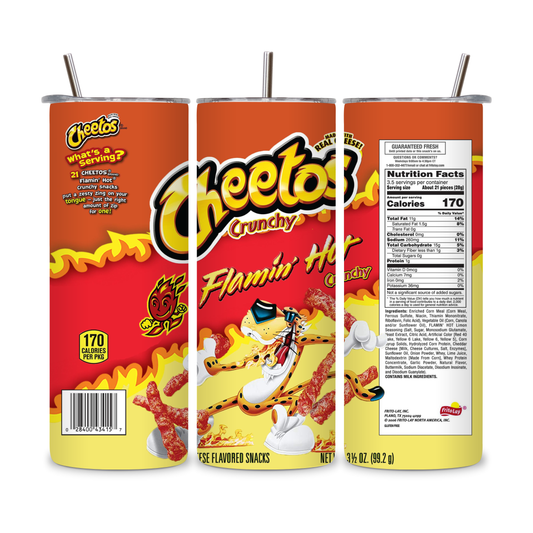 20 OZ Chips Stainless Steel Tumblers