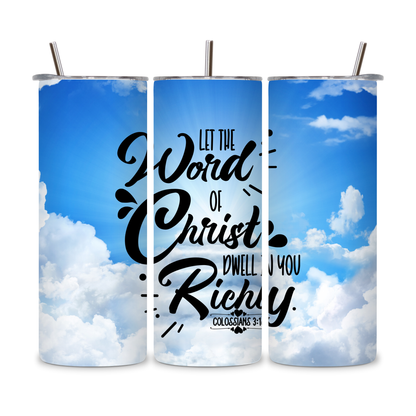 20 OZ Bible Verses/Prayer Stainless Steel Tumblers