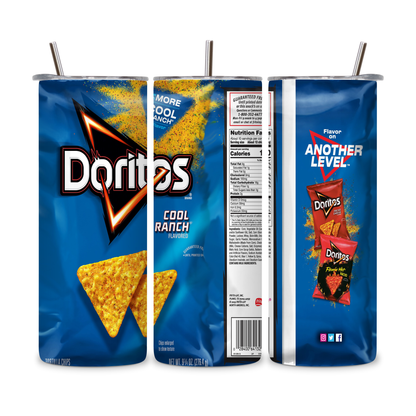 20 OZ Chips Stainless Steel Tumblers