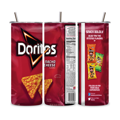 20 OZ Chips Stainless Steel Tumblers