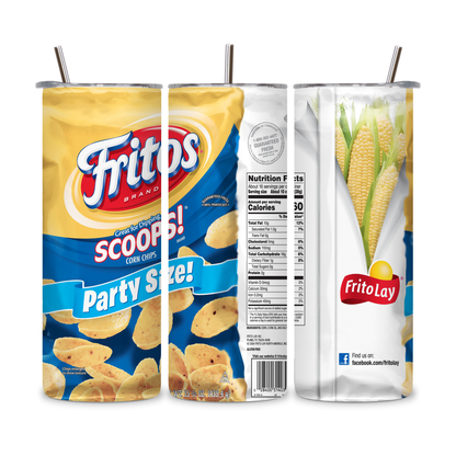 20 OZ Chips Stainless Steel Tumblers