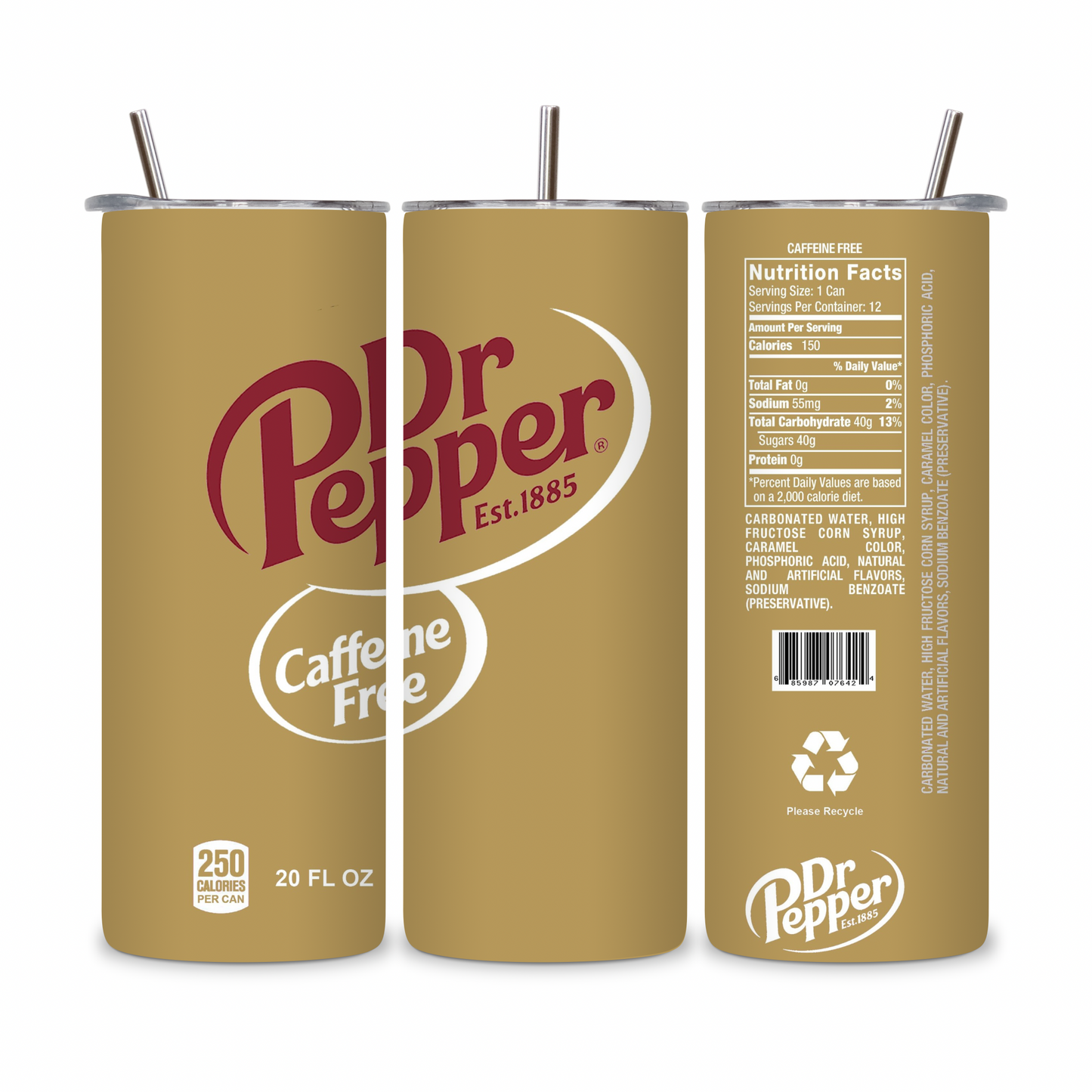 20 OZ Pop Stainless Steel Tumblers