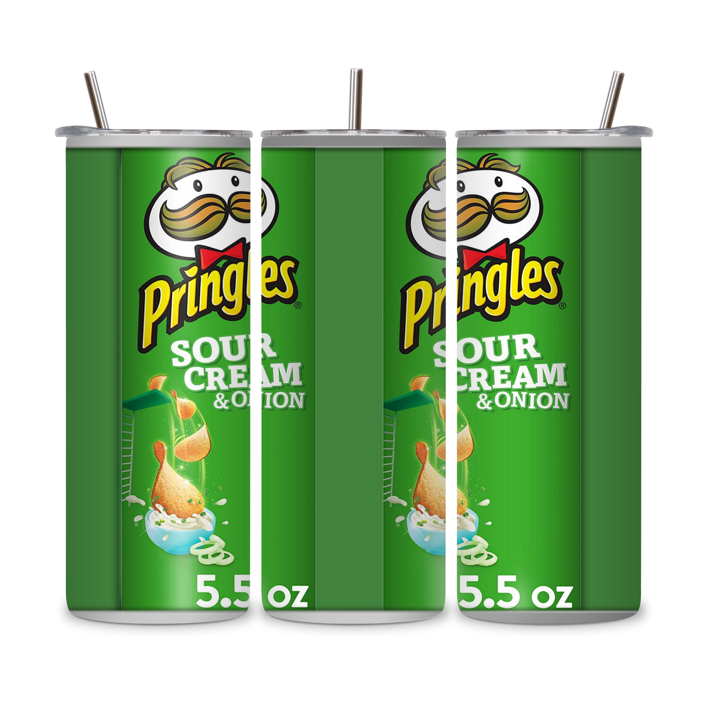 20 OZ Chips Stainless Steel Tumblers